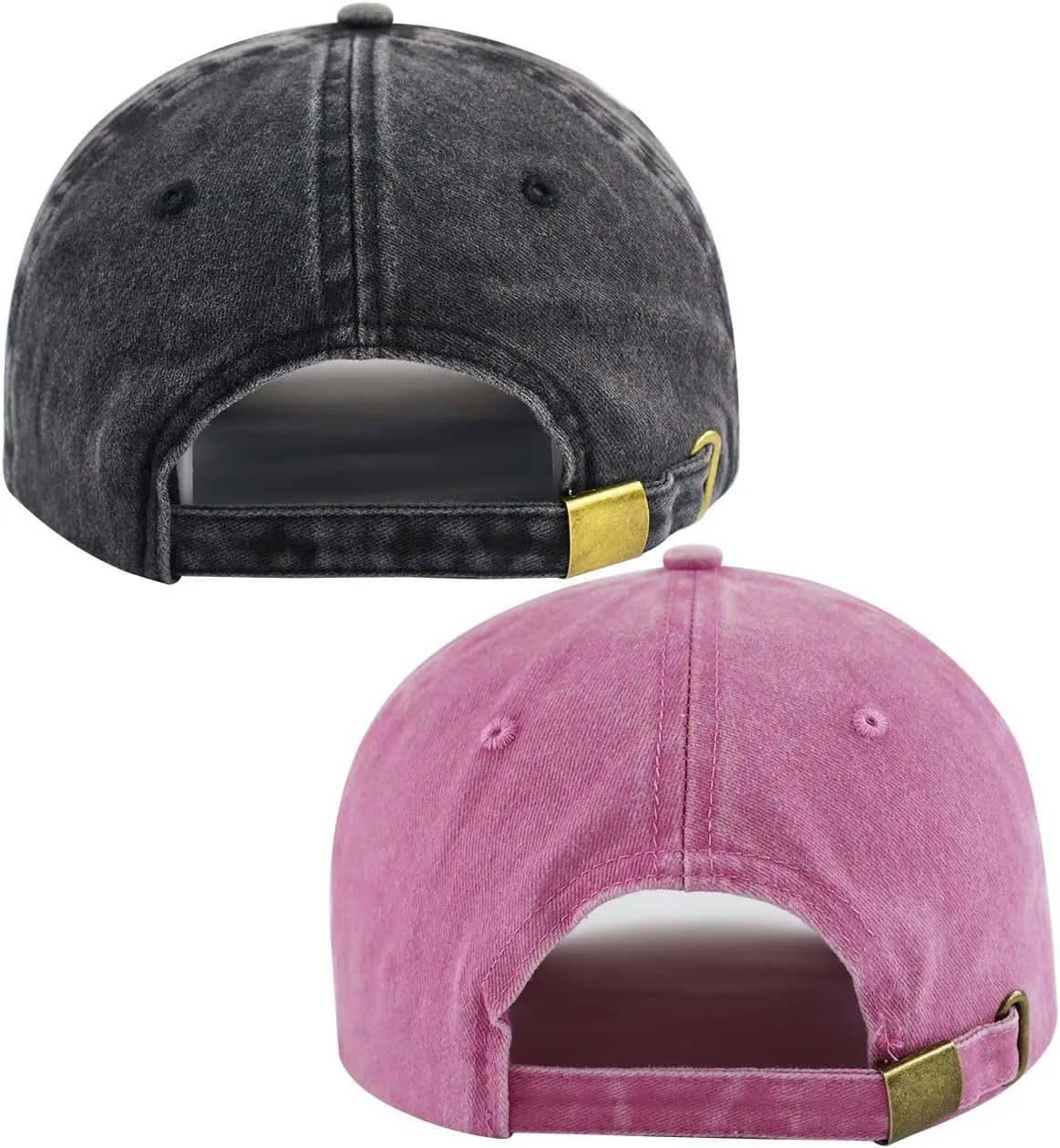 2PCS Mr and Mrs 2025 Hats for Men Women, Adjustable Cotton 3D Embroidered Gifts Baseball Cap
