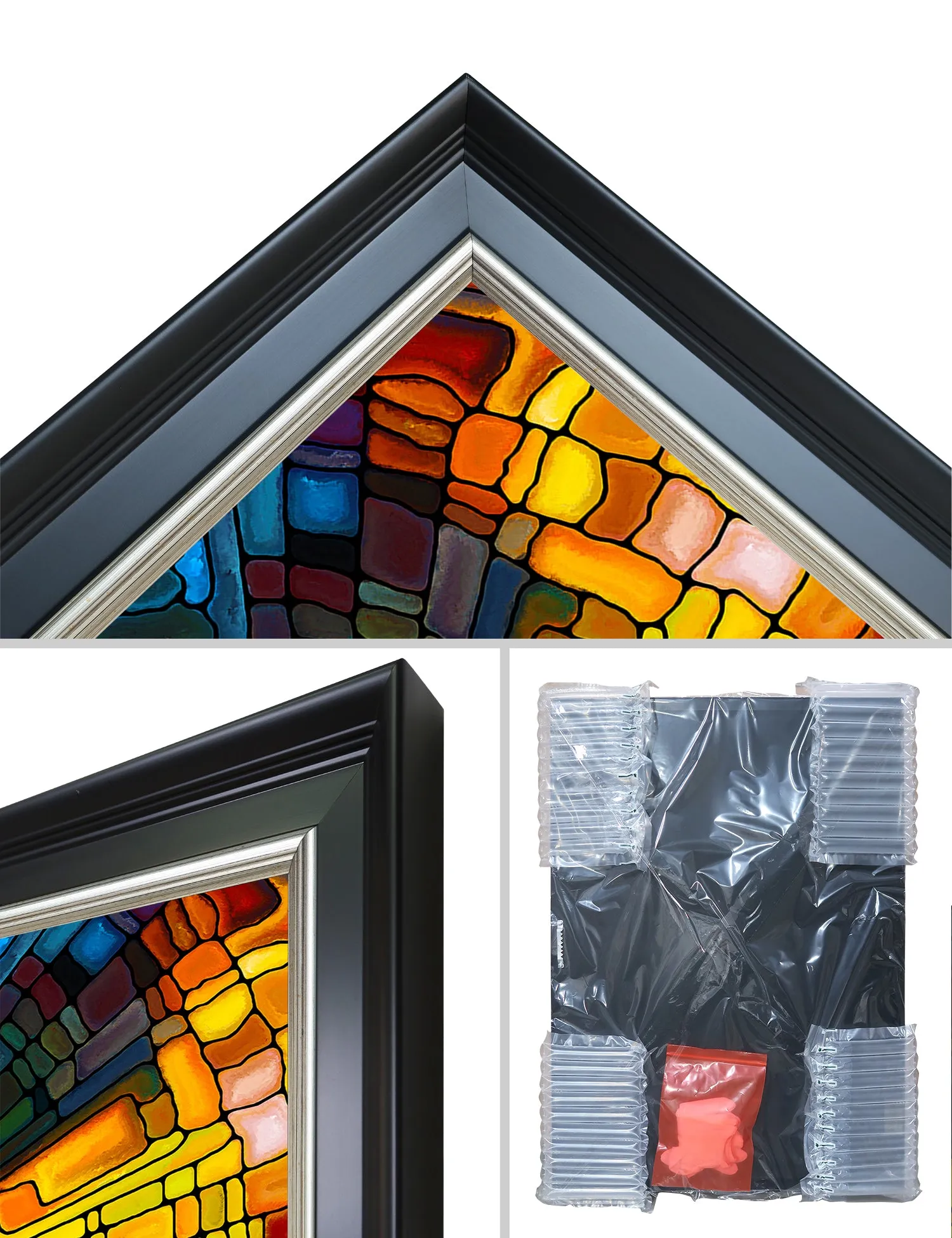 Abstract Art (Stained Glass Pattern).