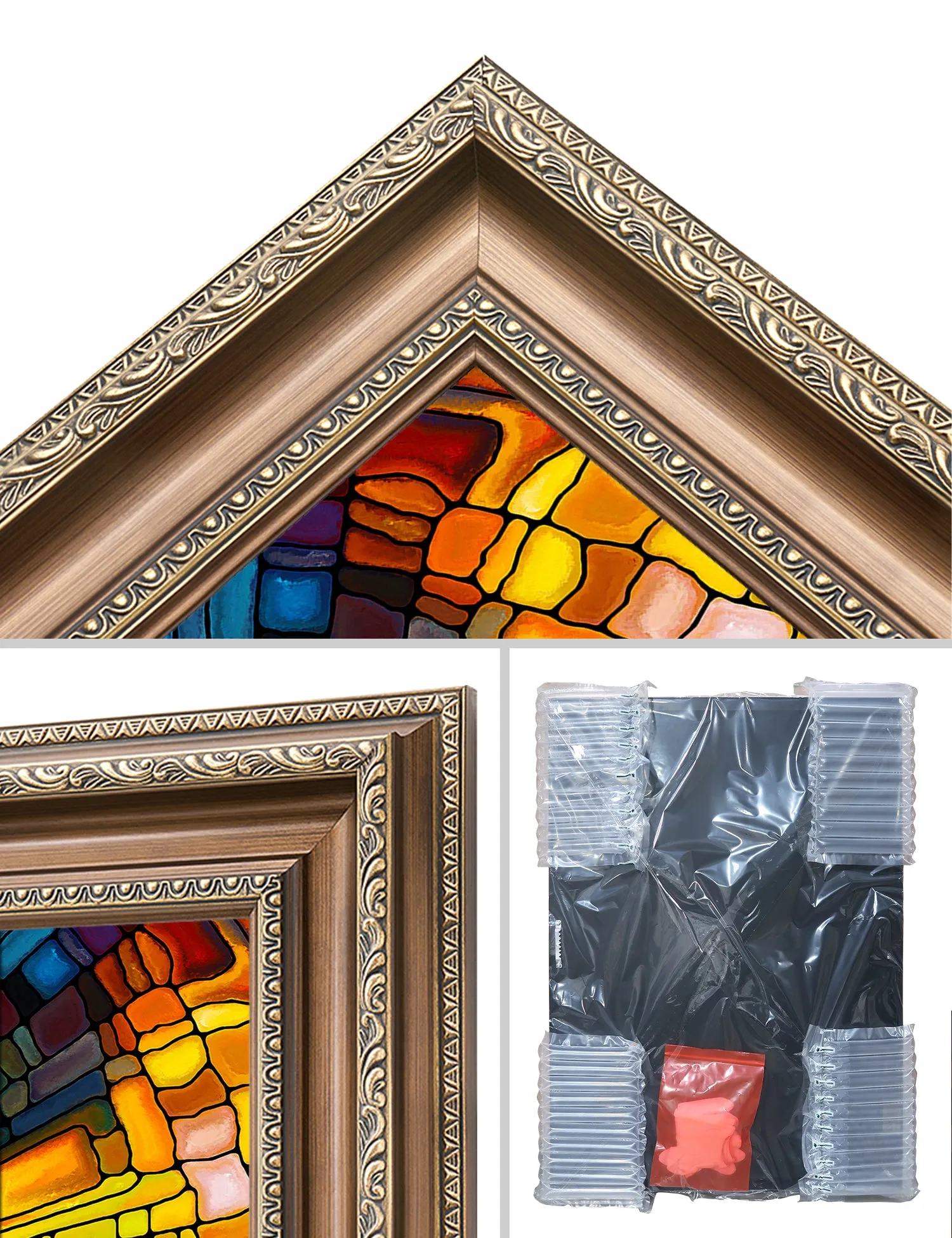 Abstract Art (Stained Glass Pattern).