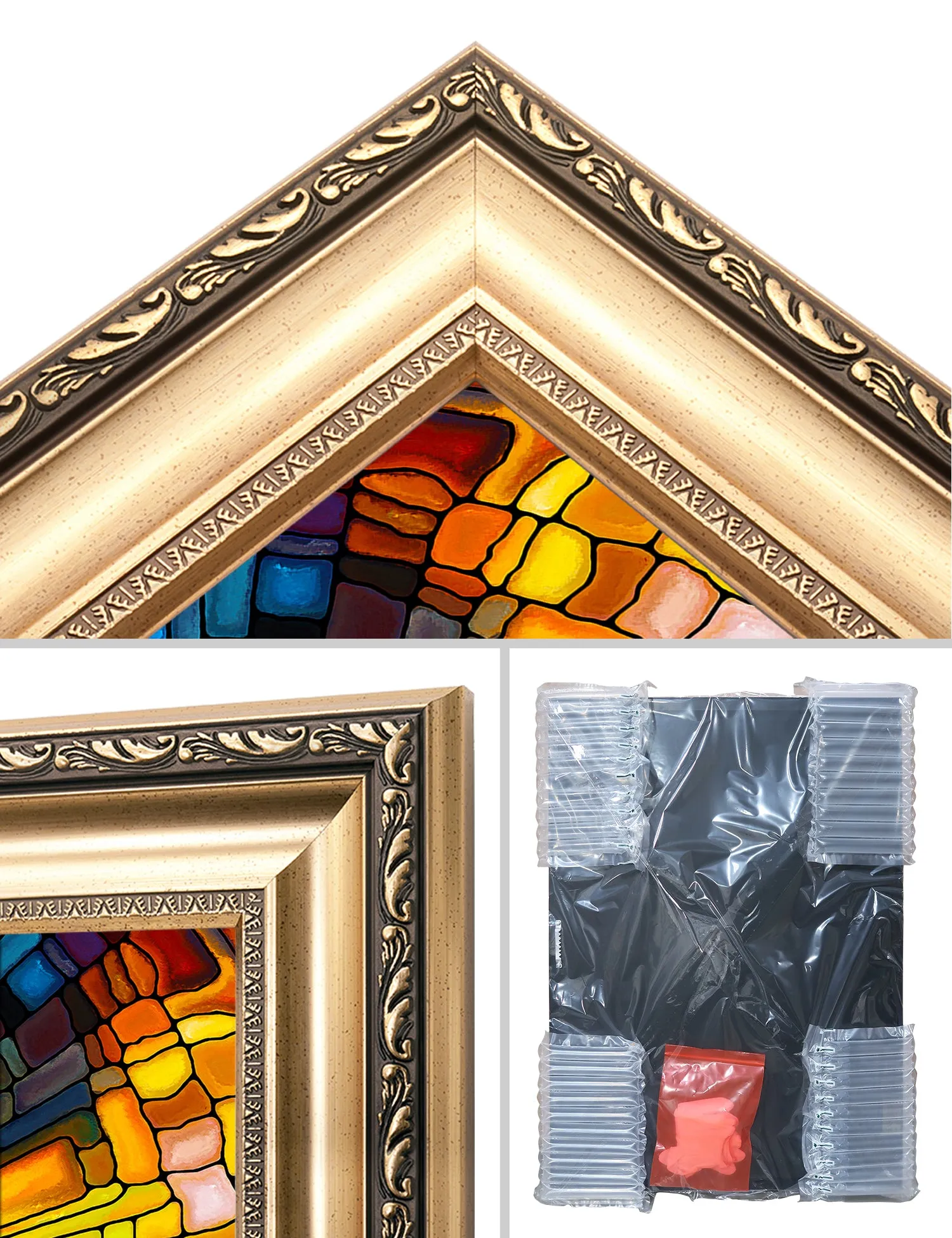 Abstract Art (Stained Glass Pattern).