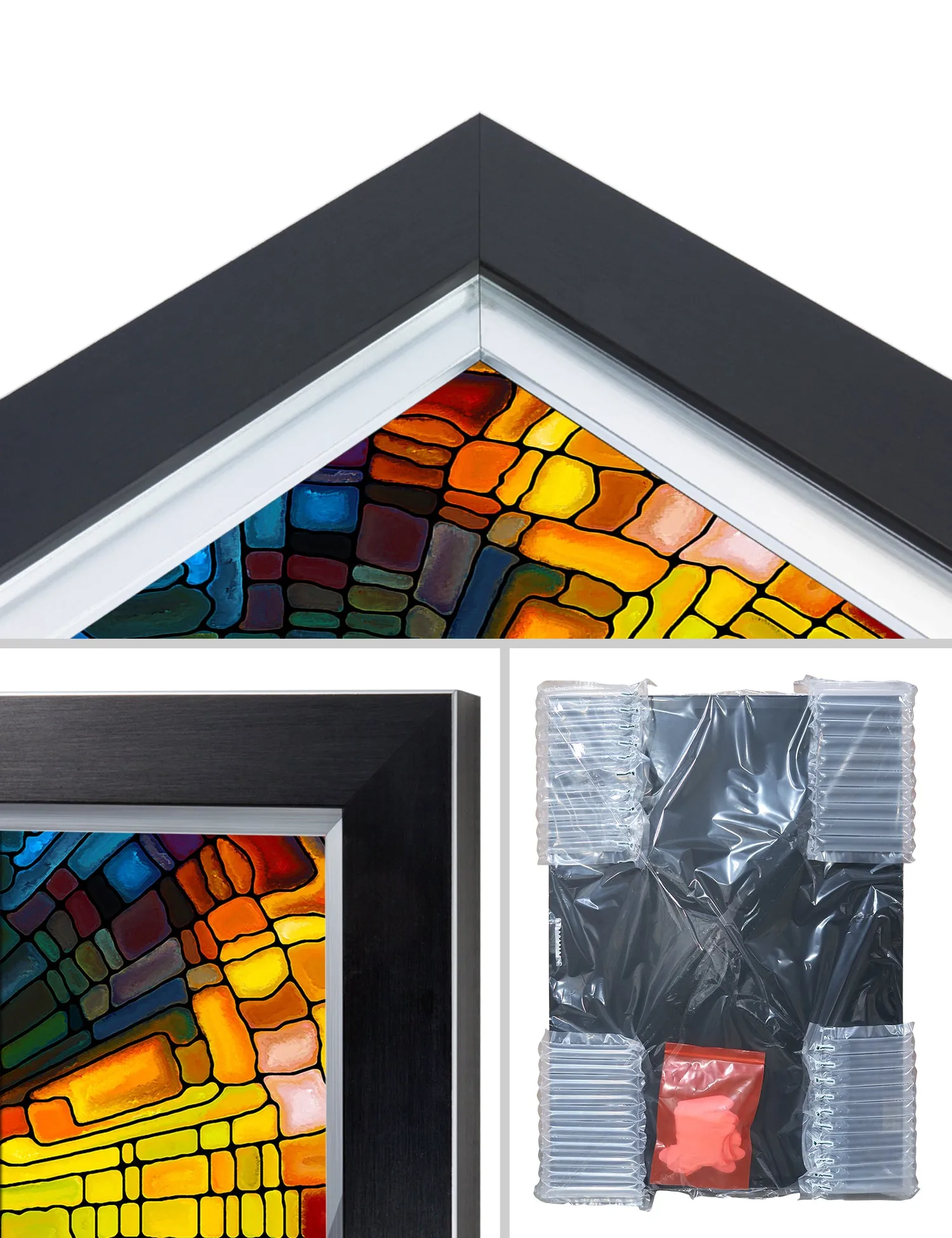 Abstract Art (Stained Glass Pattern).