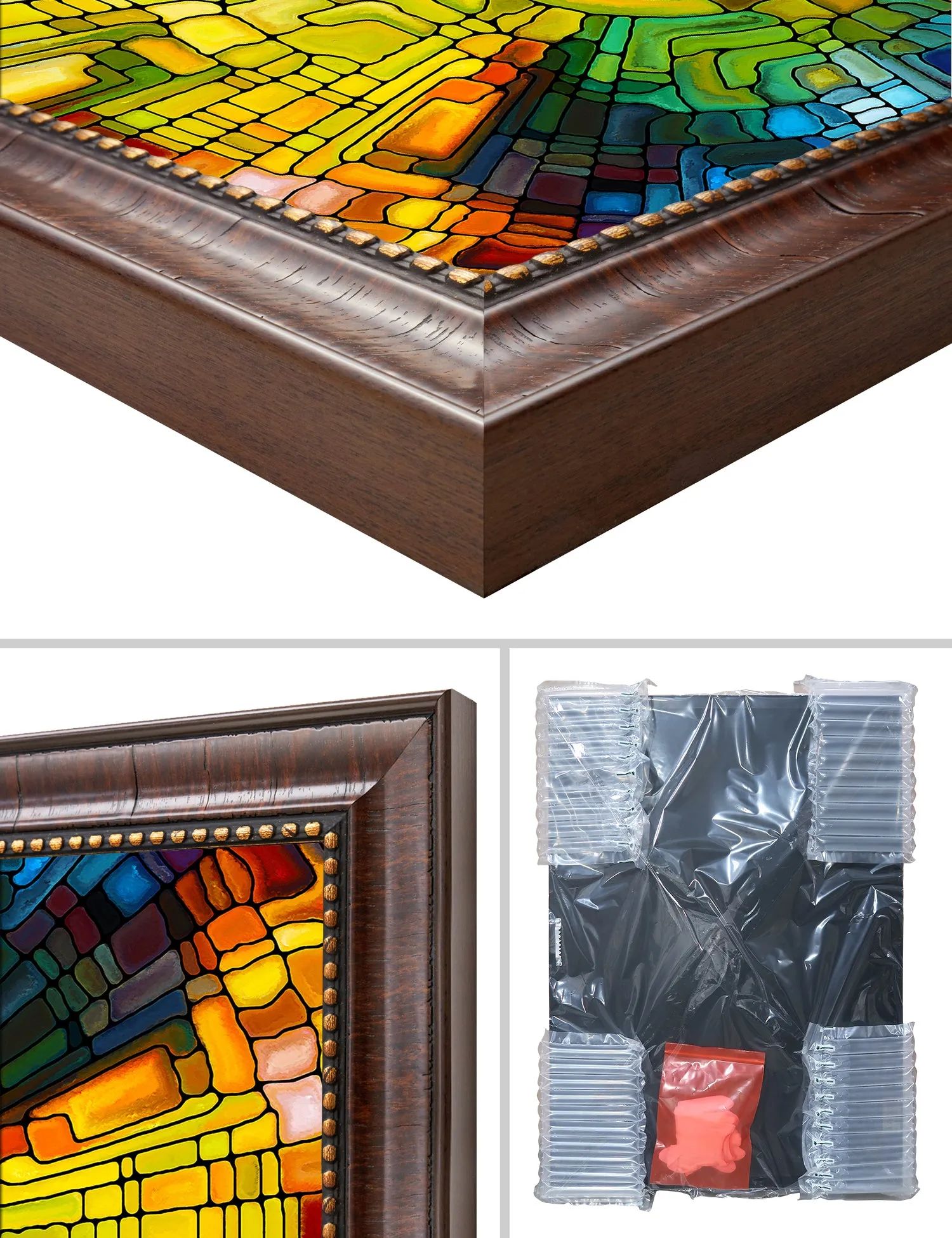 Abstract Art (Stained Glass Pattern).