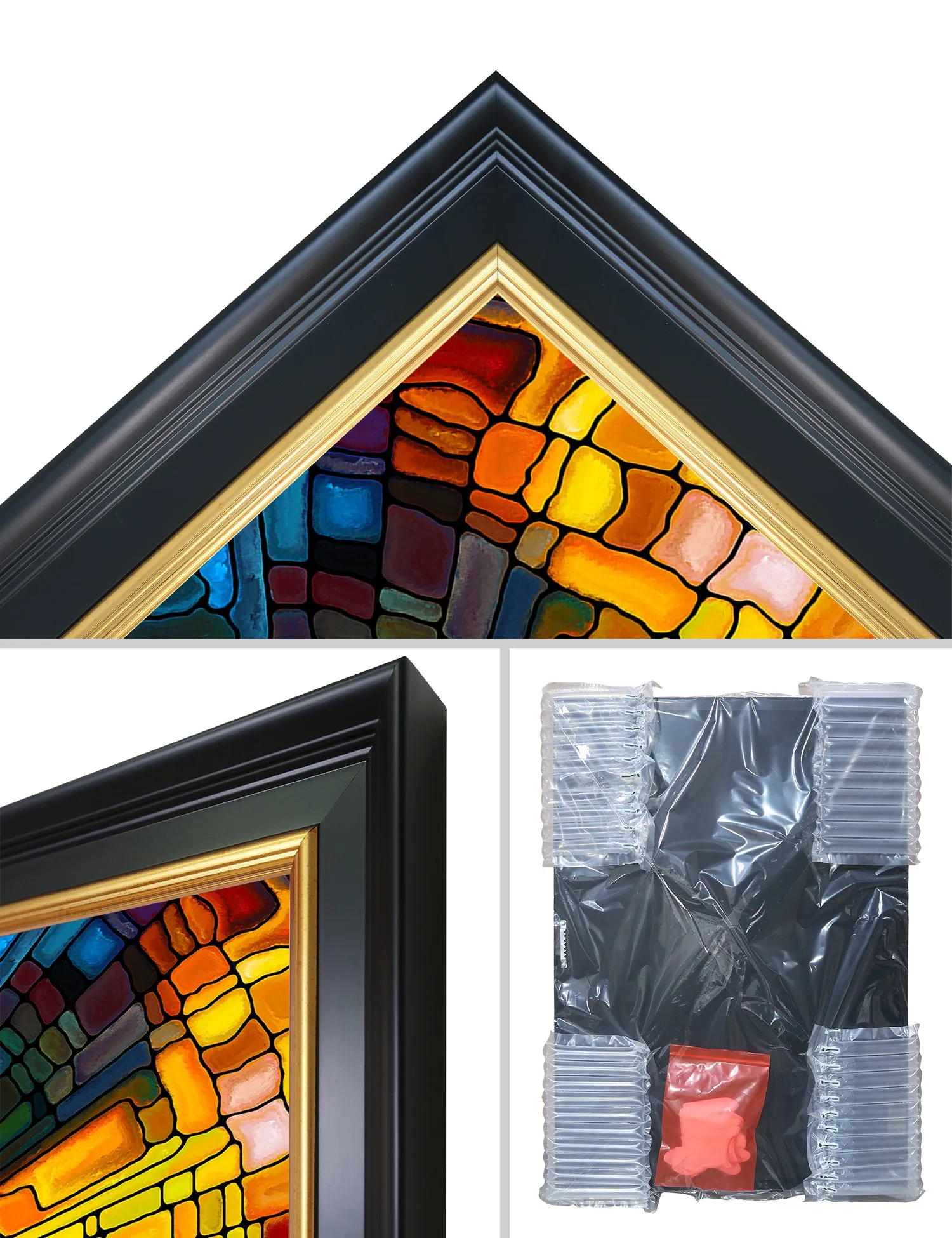 Abstract Art (Stained Glass Pattern).