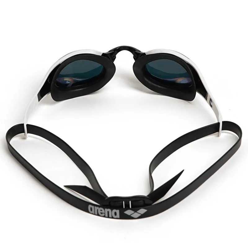 Arena - Cobra Edge Swipe Mirror Goggle - Gold/White/Black