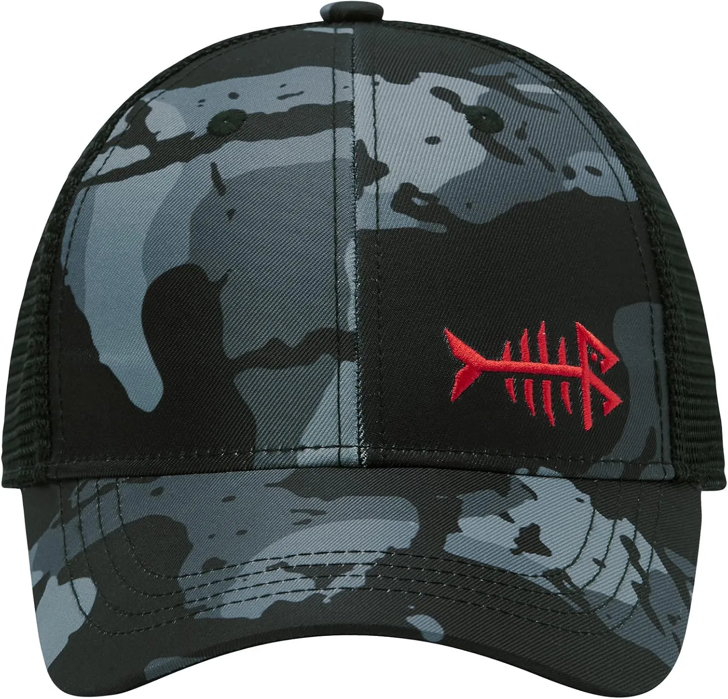 BASSDASH Kids Youth Fishing Sun Hat Mesh Back Adjustable Baseball Trucker Cap for Boys Girls Toddler