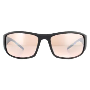 Bolle Sunglasses King 12575 Matte Black Metal Brown Phantom Brown Gun Cat