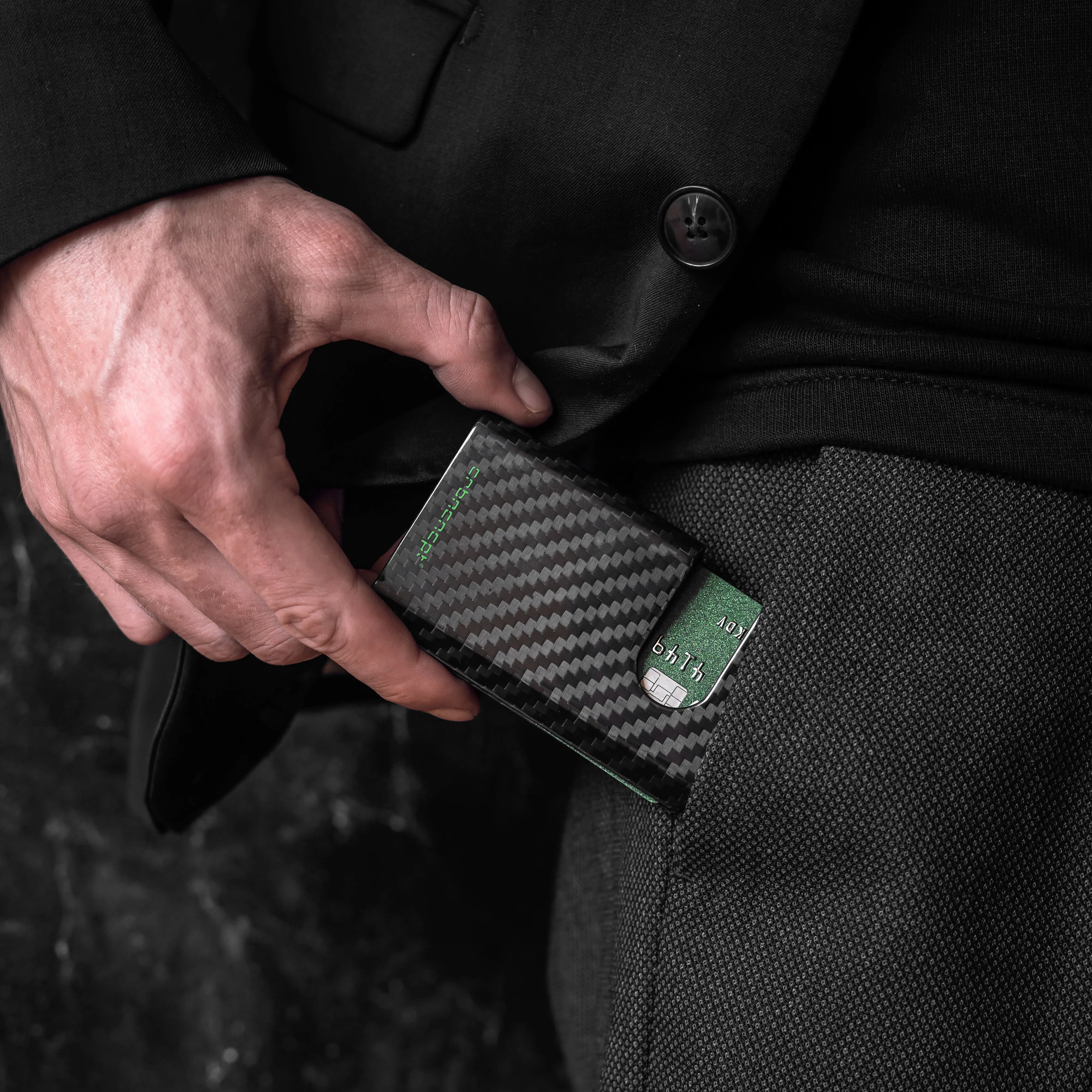 Carbon Fiber Kartenetui