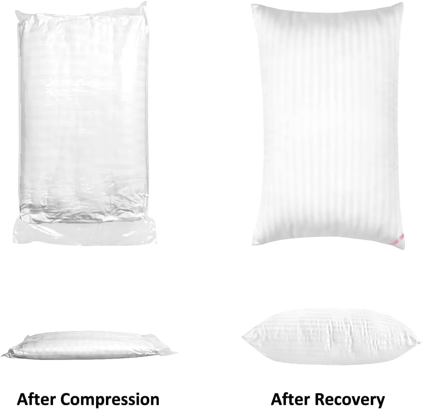 EIUE Hotel Collection Bed Pillows for Sleeping 2 Pack Queen SizePillows for Side and Back Sleepers,Super Soft Down Alternative Microfiber Filled Pillows,20 x 30 Inches