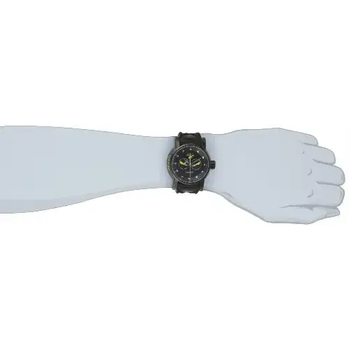Invicta Men's S1 Rally Chronograph Stainless Steel and Silicone Watch 12789