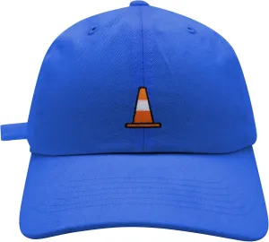 JPAK Safety Cone Baseball Cap Embroidered Cotton Dad Hat - Construction