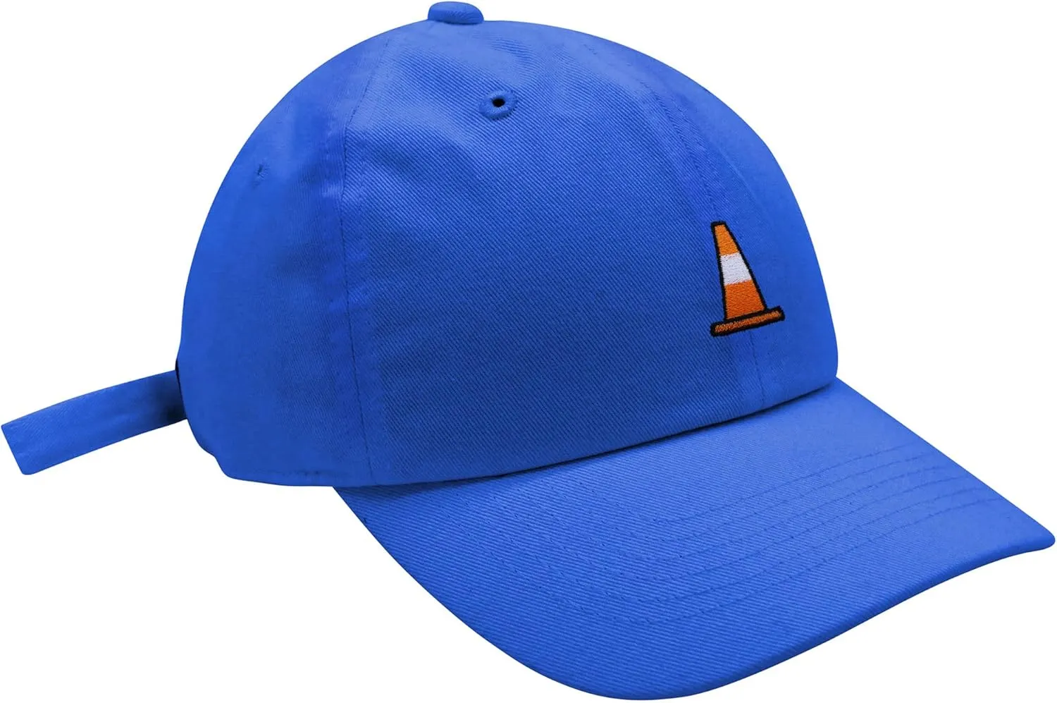 JPAK Safety Cone Baseball Cap Embroidered Cotton Dad Hat - Construction