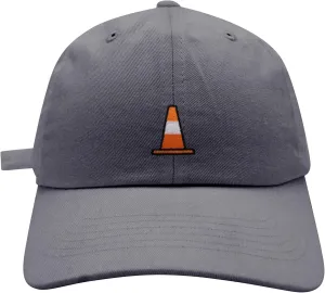 JPAK Safety Cone Baseball Cap Embroidered Cotton Dad Hat - Construction