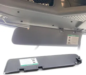 Luxury Sport Truck Sun Visor Shade Assembly For Freightliner Cascadia 2007-2017 (After June 2007) Truck Interior Visor Shade