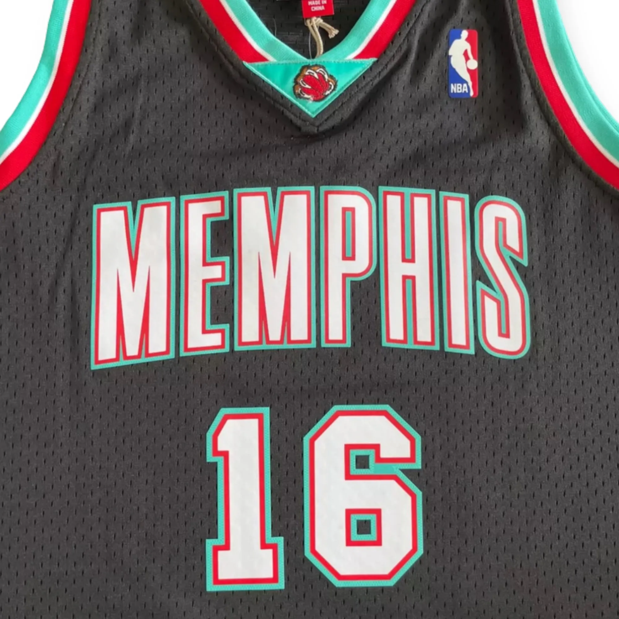 Mitchell&Ness Pau Gasol Memphis Grizzlies 2001-2002 Hardwood Classic Swingman Jersey