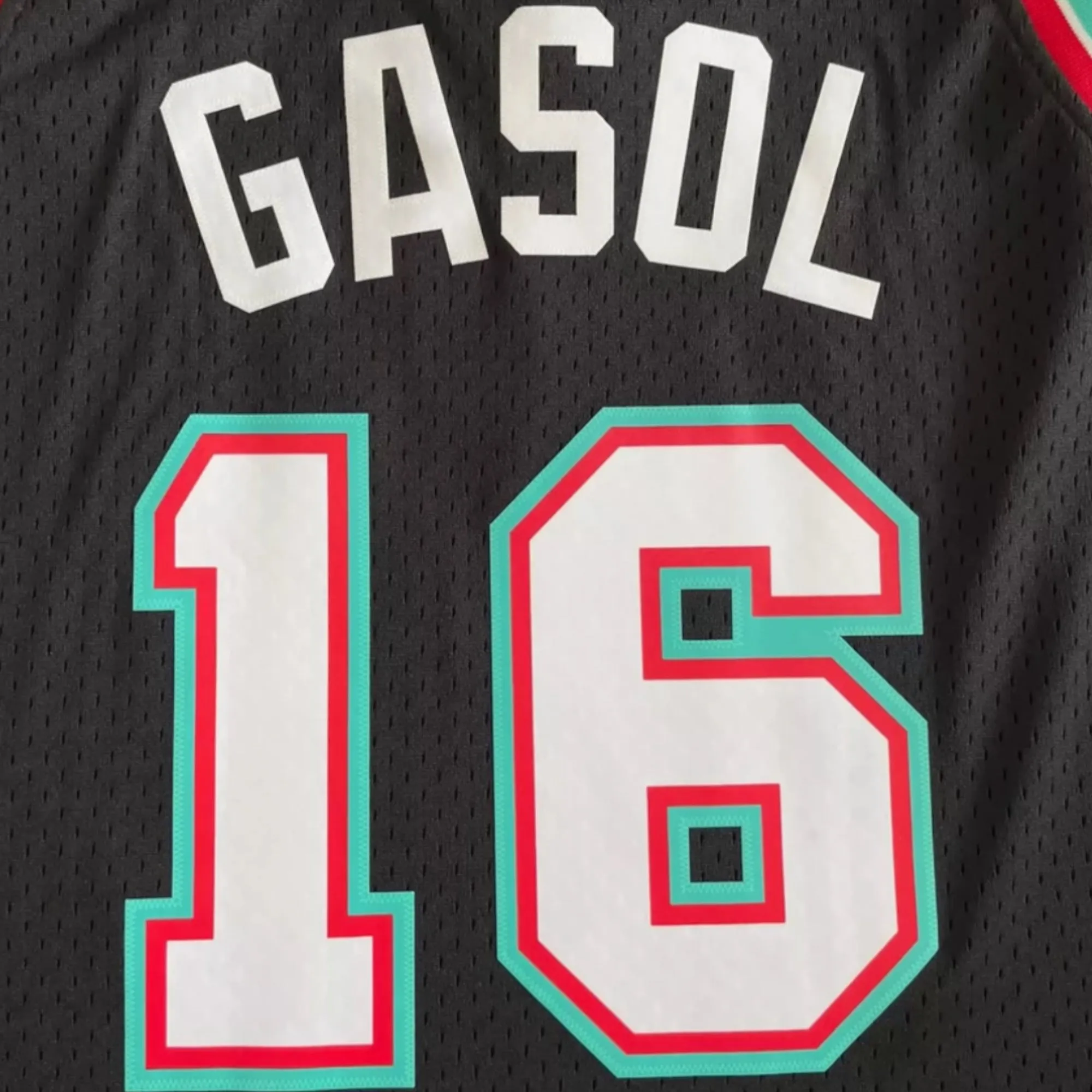 Mitchell&Ness Pau Gasol Memphis Grizzlies 2001-2002 Hardwood Classic Swingman Jersey