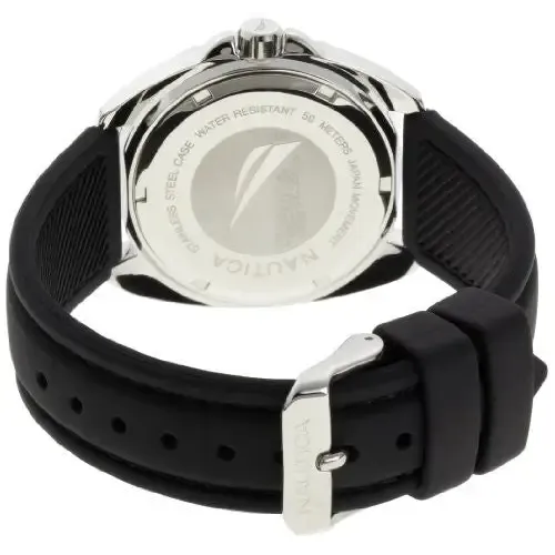 Nautica Men's Sport Ring Black Box Set Watch N09910G