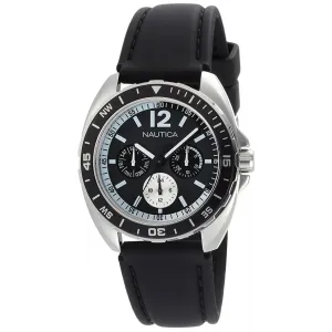 Nautica Men's Sport Ring Black Box Set Watch N09910G