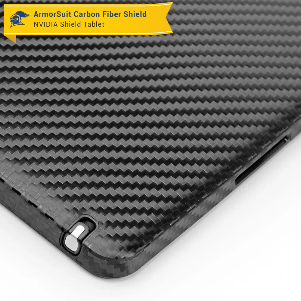NVIDIA SHIELD Screen Protector   Black Carbon Fiber Skin