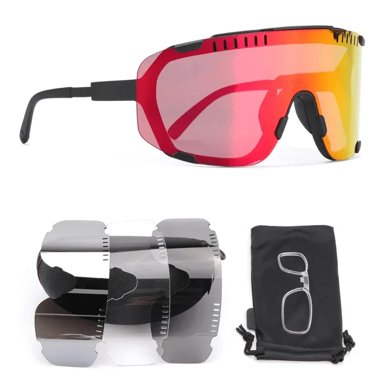 Outdoor Triple Lens Cycling Sunglasses - SF2221