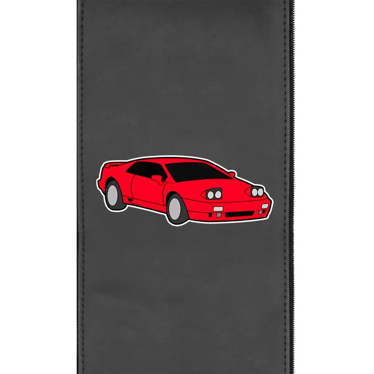 Retro Sports Car Gaming Logo Panel