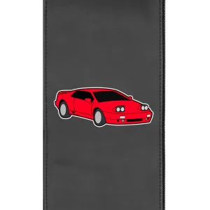 Retro Sports Car Gaming Logo Panel
