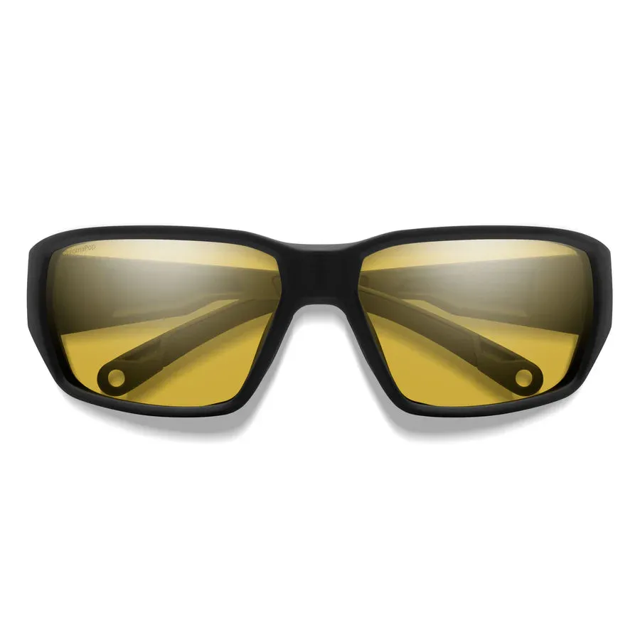 Smith Optics Hookset - Matt Black Chromapop Glass Polarized Low Light Yellow