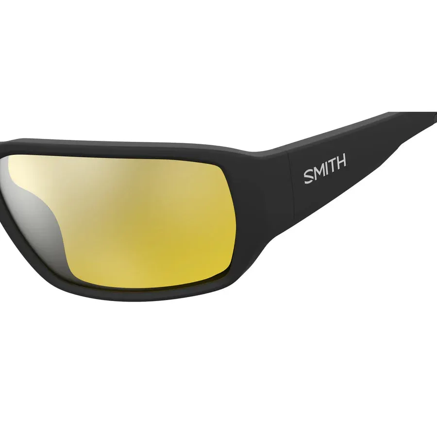 Smith Optics Hookset - Matt Black Chromapop Glass Polarized Low Light Yellow