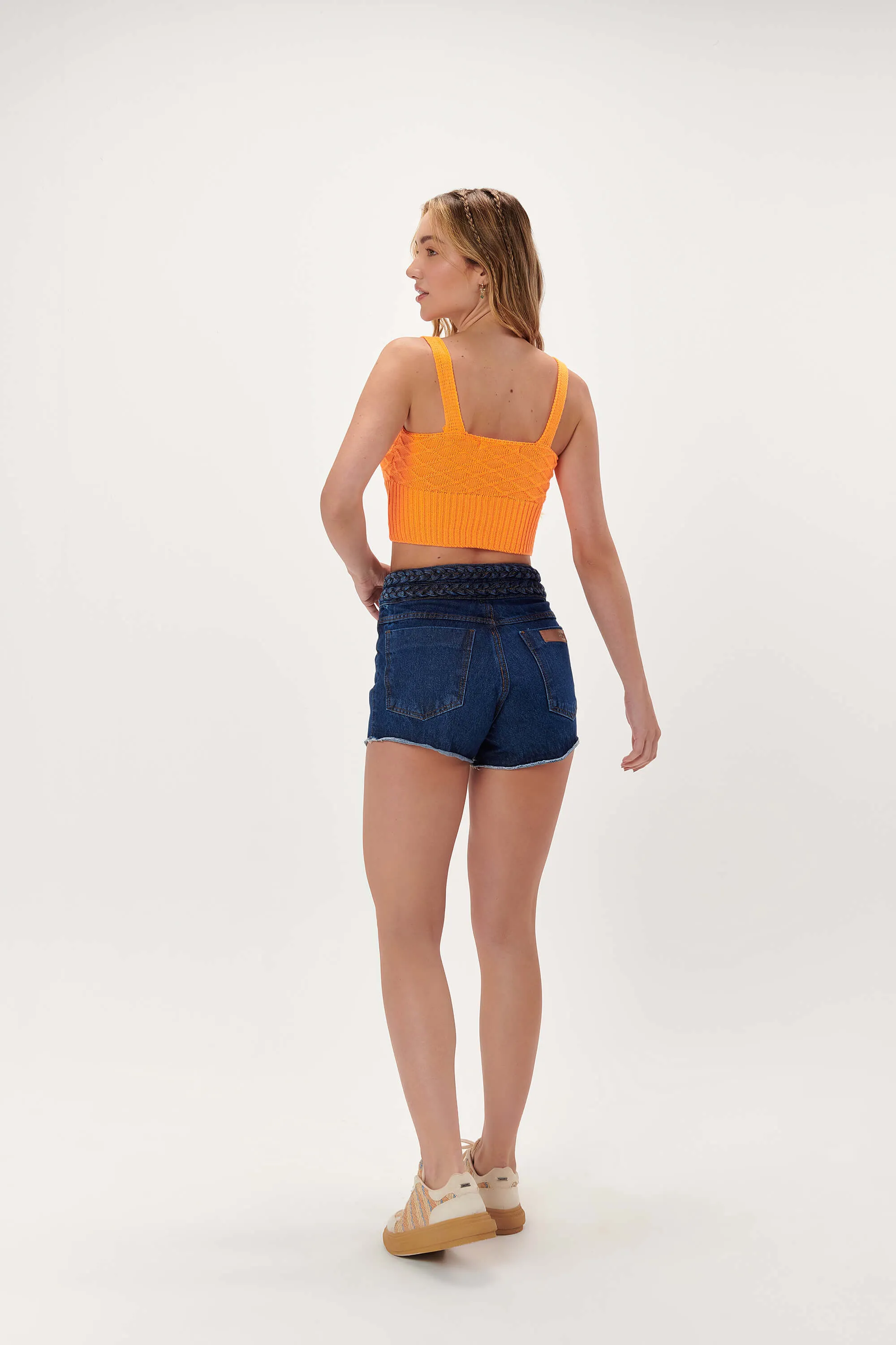 Tangerina Crop Top