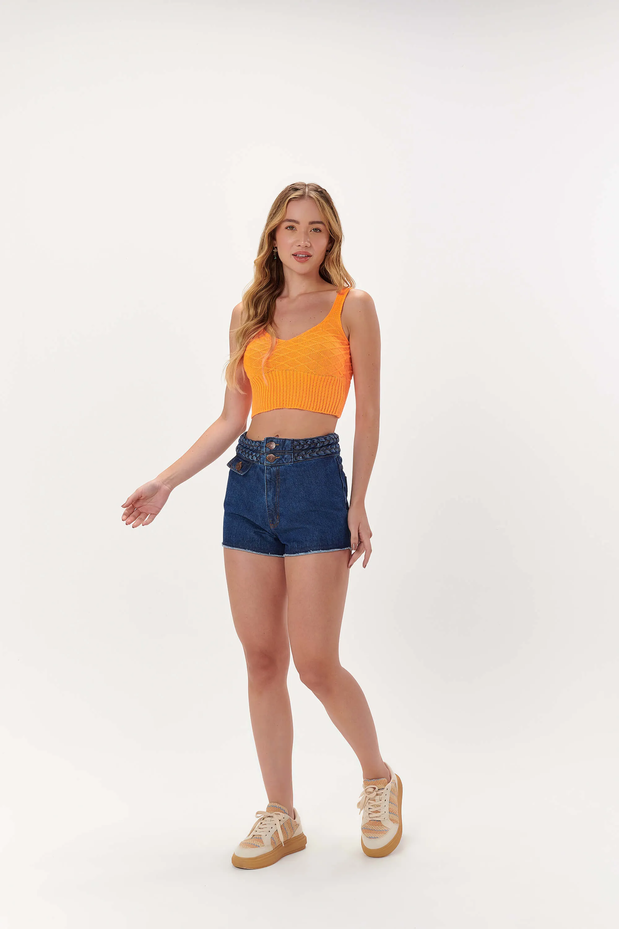 Tangerina Crop Top