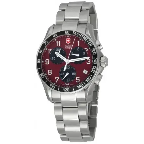 Victorinox Swiss Army Men's Chronograph Quartz Stainless Steel Watch 241148