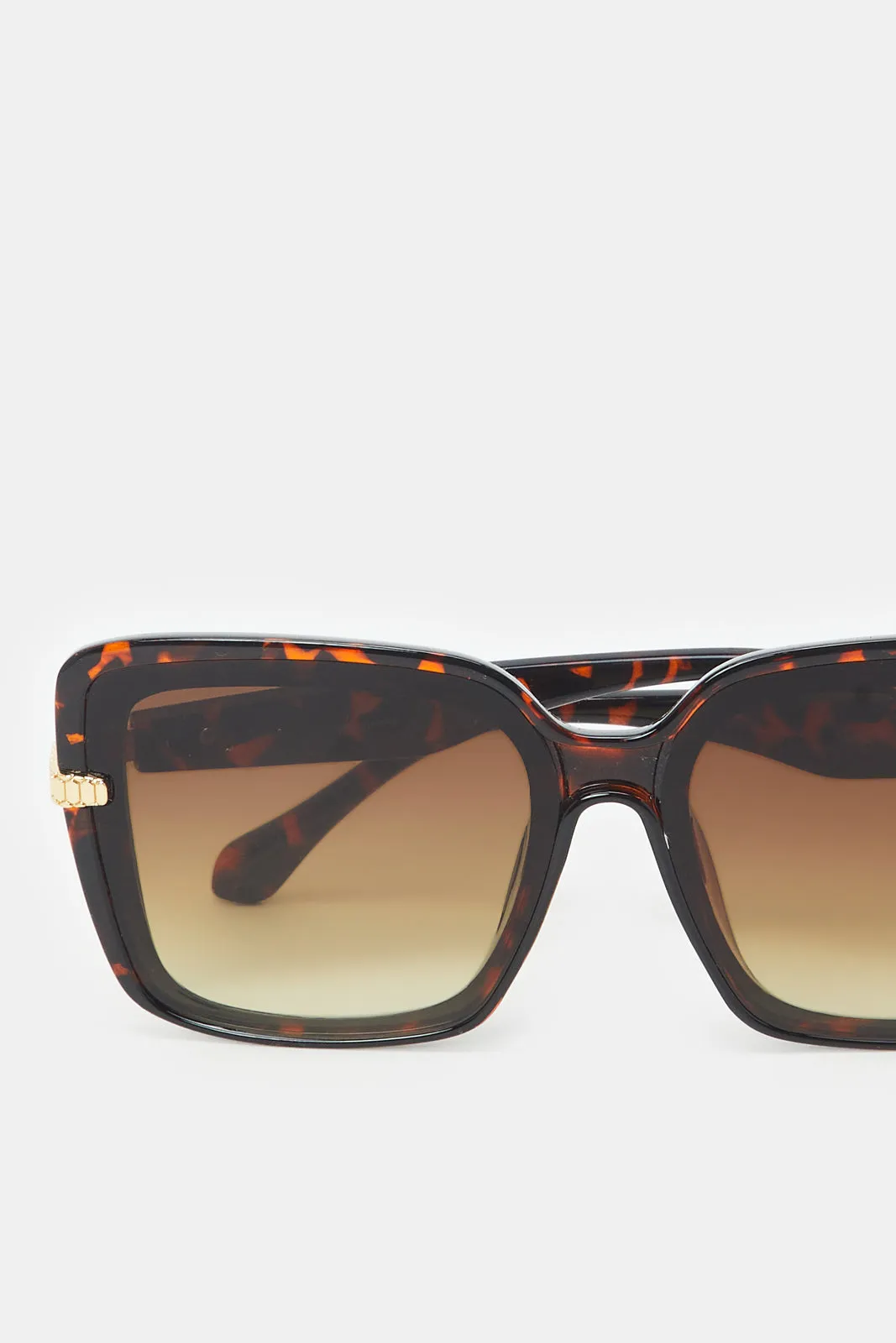 Women Assorted Cat Eye Animal Print Sunglasses